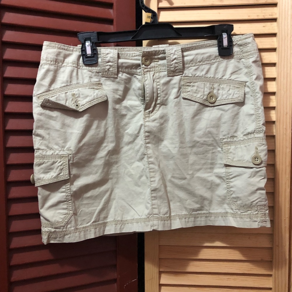 GAP MINI SKIRT:USED but in a good condition